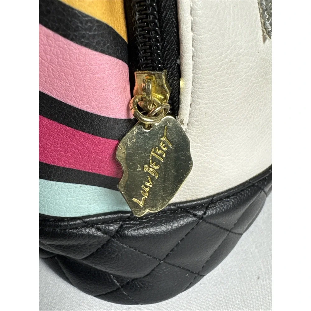 Betsey Johnson Unicorn Cat Mini Backpack‎ Luv Betsey Caticorn Glitter Star